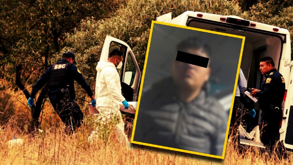 Sospechoso de asesinato en barranca de alcaldía Milpa Alta.