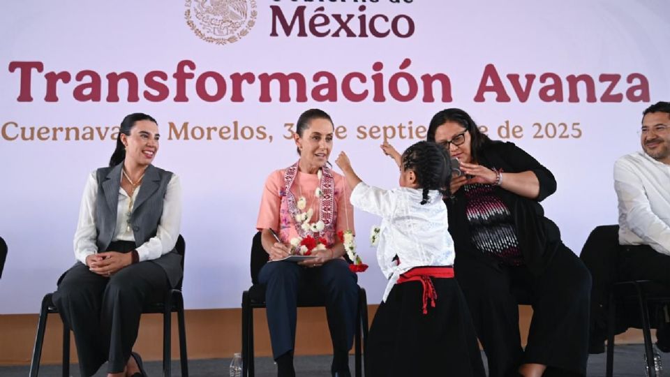 Gira de Claudia Sheinbaum en Morelos.