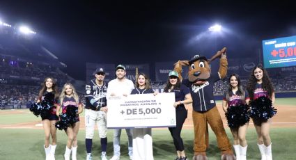Sultanes de Monterrey hacen colaboración con el IMSS para capacitar a niños en primeros auxilios