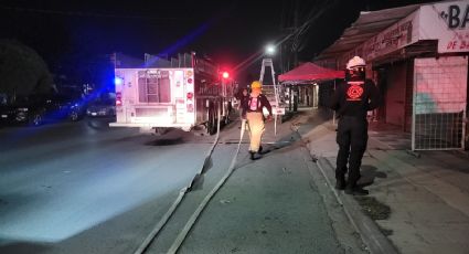 Reportan incendio en comercio de Guadalupe; autoridades ya investigan la causa
