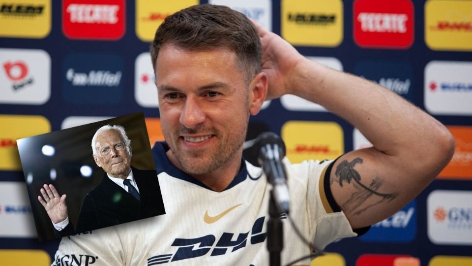 Sin culpa alguna y tras la muerte de Giorgio Armani, Aaron Ramsey también es víctima de esta maldición.