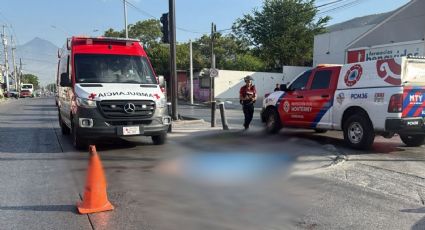 Hombre muere atropellado por camión de carga en la colonia CROC de Monterrey