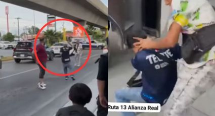 VIDEO | Captan pelea entre chofer de la Ruta 13 y pasajero en Simón Bolívar