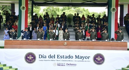 SEDENA conmemora 202 aniversario del Día del Estado Mayor en CDMX