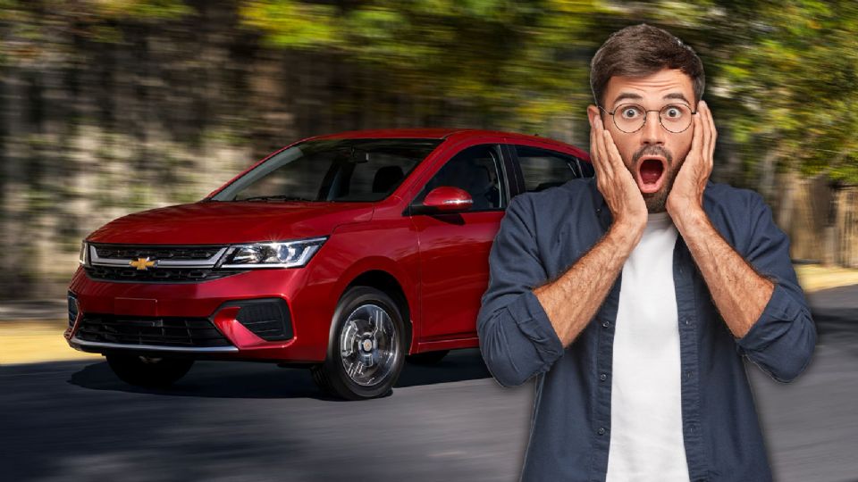 Chevrolet Aveo 2026: características y costo de todas las versiones en México.