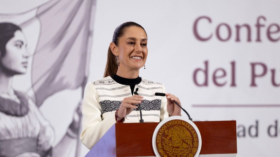 Claudia Sheinbaum, presidenta de México.