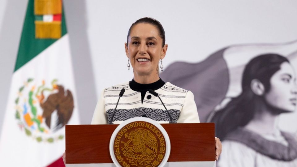 La mandataria aprovechó para agradecer al funcionario estadounidense que haya tratado a México con mucho respeto.