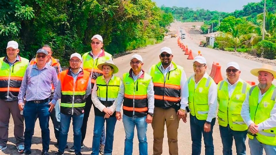 Se constató un avance físico del 35 por ciento, en los primeros 10 kilómetros correspondientes a San Luis Potosí en 2025.