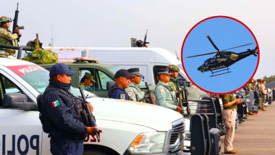 Para estas labores se utilizan vehículos, drones y un helicóptero, con el fin de ampliar el radio de búsqueda.