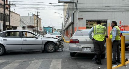 Accidente en el Centro de Monterrey deja 5 lesionados