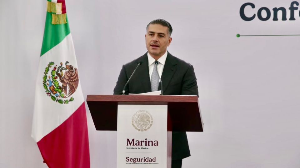 Omar García Harfuch, titular de la SSPC.
