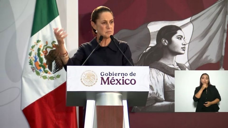 Claudia Sheinbaum, presidenta de México.