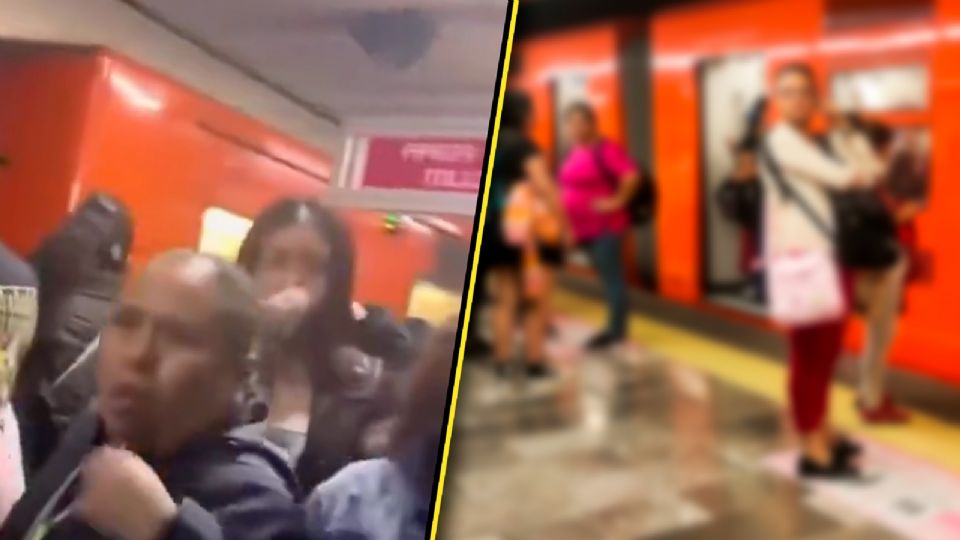 Mujer arroja gas pimiento en Metro de la CDMX.
