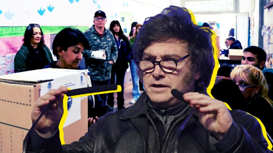 Javier Milei reconoce resultado de las elecciones en Buenos Aires, Argentina.