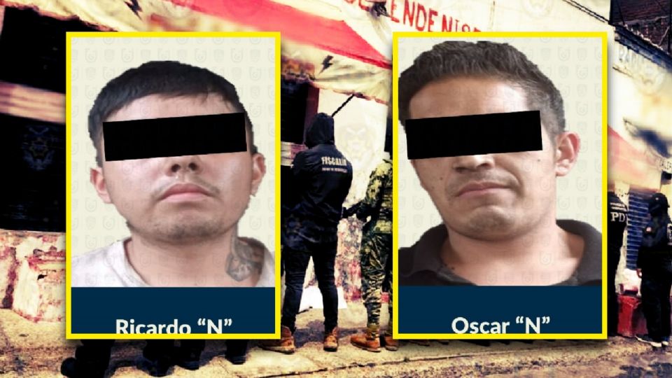 Detenidos por robo de autopartes.