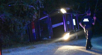 Periodista es agredido por policías municipales de Seyé tras accidente de patrulla