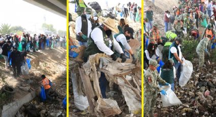 Ecatepec rompe récord Guinness con jornada masiva de limpieza; así se vivió