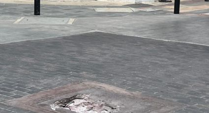 Corredor turístico de la Calle 60 en Mérida presenta daños a pocos tiempo de su inauguración