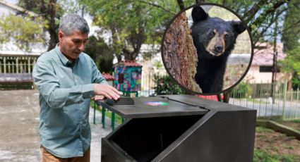 Instala San Pedro botes de basura anti osos en parques de montaña