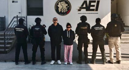 Detienen a dos hombres con más de 130 dosis de droga en Apodaca