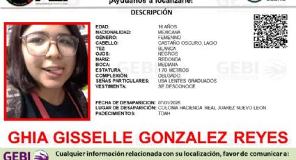 Menor de 16 años desaparece en Juárez, Nuevo León