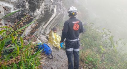 Así se extraviaron 3 jóvenes en el Cañón de Cozumelito en Allende