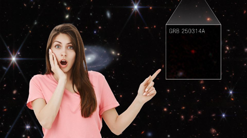 Conoce aquí cuál es el impactante evento astronómico que captó el telescopio James Webb.