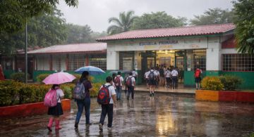 Regreso a clases en Yucatán con nublados y lloviznas por el frente frío 27