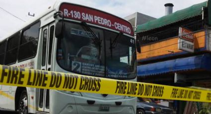 Hombre muere dentro de camión de la Ruta 130 en el Centro de Monterrey