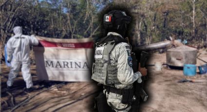 Alerta en 3 estados: SEMAR neutraliza megalaboratorios de droga sintética