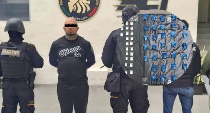 Detienen en la colonia Independencia a hombre con más de 100 dosis droga