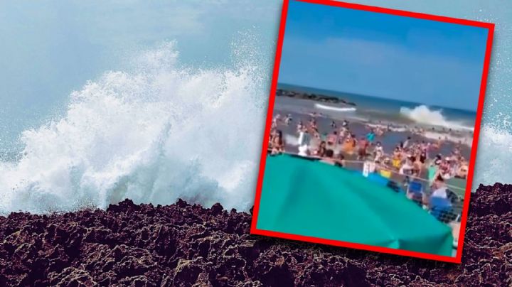 Tragedia en Argentina: ola gigante sorprende a turistas y causa una muerte en Santa Clara del Mar