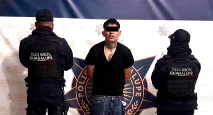 Detienen en Guadalupe a hombre armado tras presuntos disparos al aire