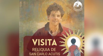 Parroquia de Santiago Apóstol recibe la reliquia de San Carlo Acutis “El Santo Millenial”