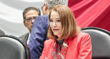 Presidenta del Senado pide considerar planteamiento de Pablo Gómez sobre independencia del INE