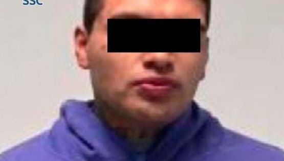 Detienen a exrecluso con narcóticos y enervantes; lo relacionan con 30 robos a negocio