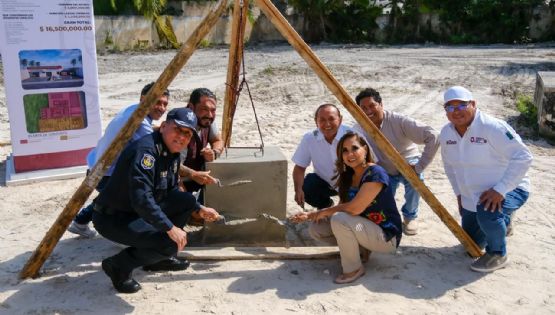 Mara Lezama: Tendrá Holbox por primera vez, Estación de Policía, Base de Policía y Protección Civil