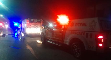 Fuego consume vivienda en la colonia Emiliano Zapata; rescatan a cuatro personas