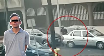 VIDEO | Detienen en Monterrey a presunto ladrón de autos con droga en colonia Bella Vista