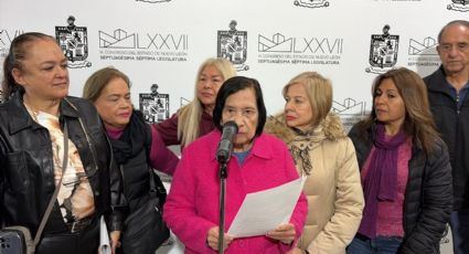 Maestros jubilados de la SNTE exigen al Gobierno de NL pago de adeudos por 829 mdp