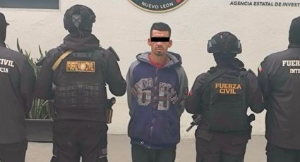 Detienen a motociclista con droga y cartuchos en la colonia La Alianza, en Monterrey