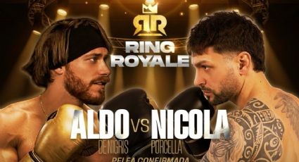 Dónde y cuándo ver el combate entre Aldo de Nigris y Nicola Porcella en Ring Royale Fights