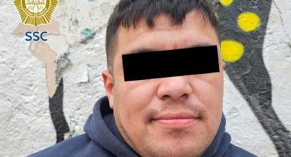 SSC detiene a José Damián "N", líder de un grupo delincuencial que opera en Iztacalco