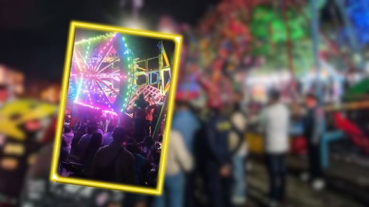 VIDEO| Juego mecánico se colapsa en feria de Santander, Colombia y deja 10 personas heridas