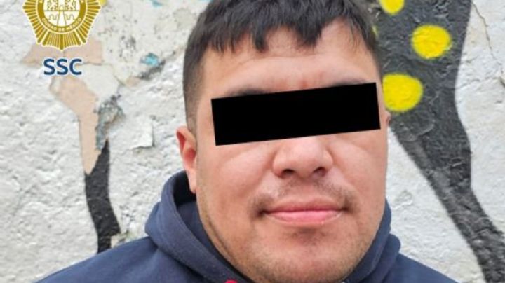 SSC detiene a José Damián "N", líder de un grupo delincuencial que opera en Iztacalco