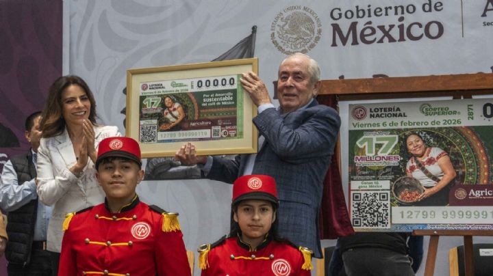 SADER y Lotería Nacional lanzan billete conmemorativo por nueva Ley del Café