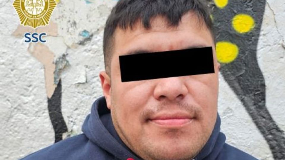 Líder de grupo delincuencial que opera en Iztacalco.