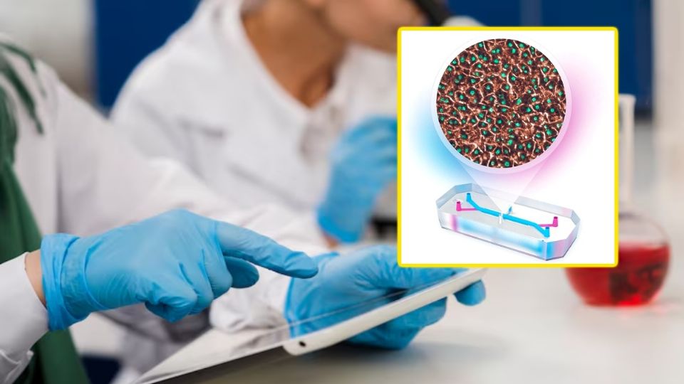 UNAM crea el primer hígado en chip capaz de imitar las funciones del órgano