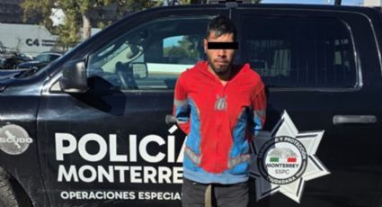 Detienen a hombre con 139 dosis de droga en el Mesón Estrella, en Monterrey