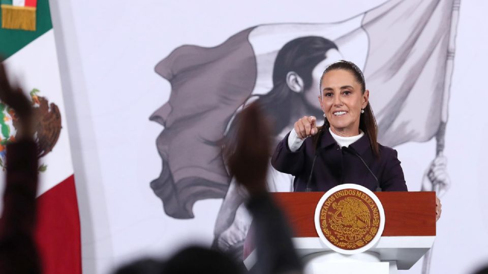 Claudia Sheinbaum, presidenta de México.